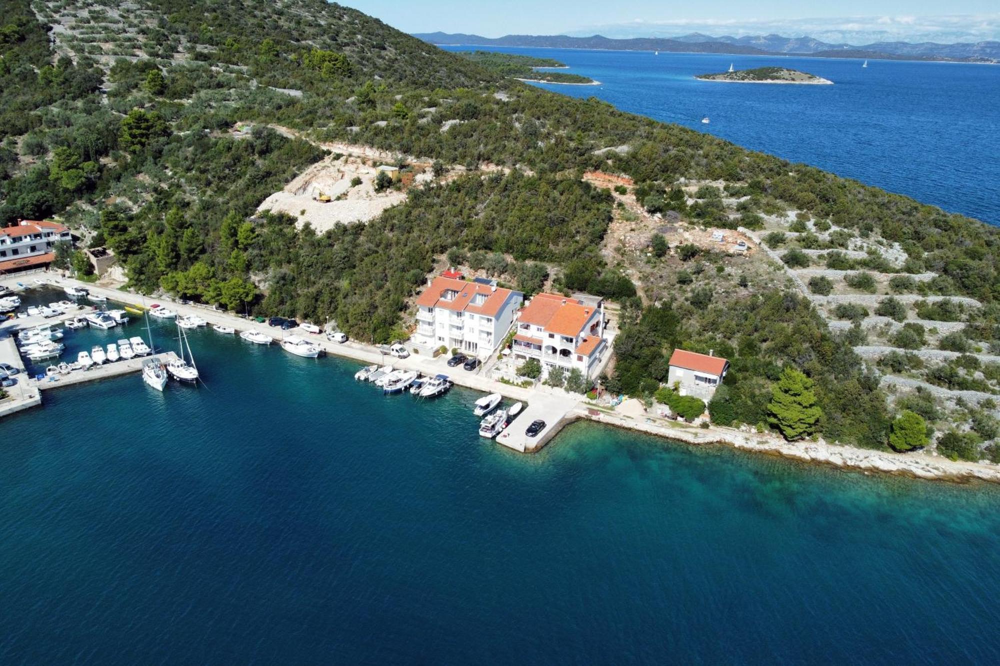 Apartments By The Sea Zaglav, Dugi Otok - 12424 Kültér fotó